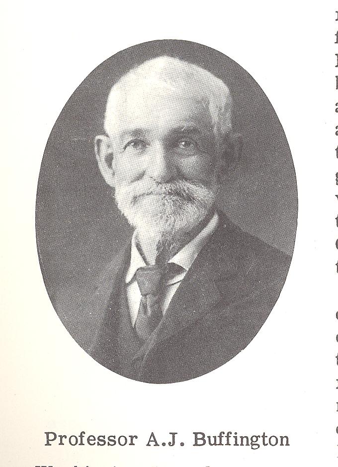 Professor A. J. Buffington